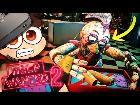 Видео: ЧИКА РАСТОЛКАЛА ВСЕХ И СОЖРАЛА ВСЮ ПИЦЦУ! ✅ FNAF VR HELP WANTED 2 | #8