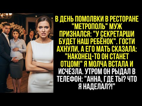 Видео: В День Помолвки Муж Признался В Ребёнке От Секретарши – План Мести Сработал...