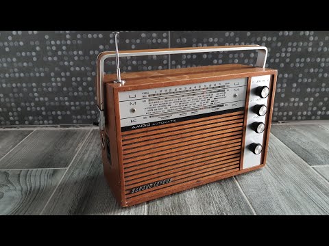 Видео: Тест раритетного радіо SCHAUB-LORENZ AMIGO NK - 1965 рік. FM 88-108 MHz. Транзисторне + має AUX!