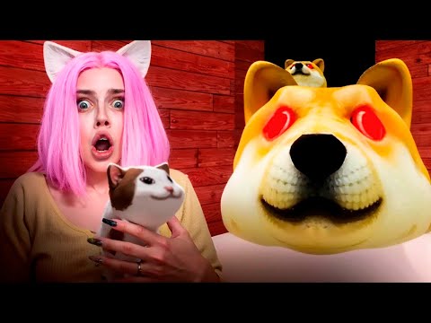 Видео: АЛИНКА СПАСЕТ КОТЯТ \ ПЁС КЕК СКАМИТ В ROBLOX