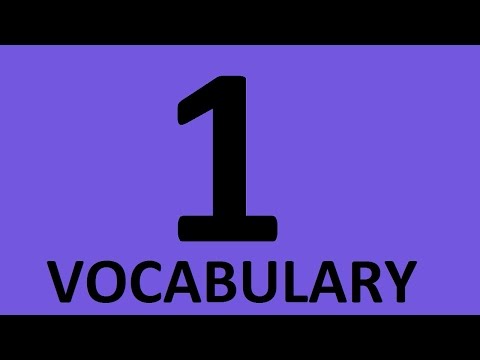 Видео: ЛЕКСИКА АНГЛИЙСКОГО ЯЗЫКА - INTERMEDIATE УРОК 1.  Английский язык.  Уроки английского языка