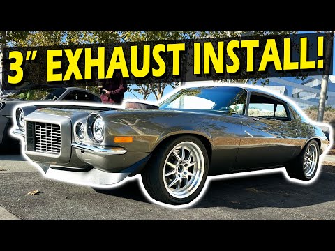 Видео: Выхлопная система LS 3” Hooker | Camaro/Firebird 70-74