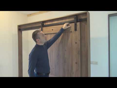 Видео: Раздвижные двери LOFT 130D  V1  (ЛОФТ). Подойдет для любых помещений оформленных в стиле loft