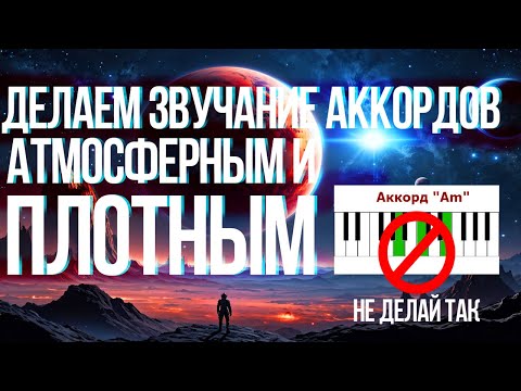 Видео: Как сделать чтобы аккорды звучали красиво, объемно и плотно на примере саундтрека