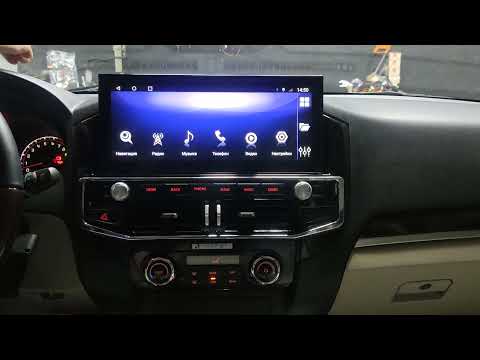 Видео: Монитор 12.3 CARSYS для Митсубиси Паджеро 4 2006-2021. В данном видео автомобиль из АОЭ в топе.