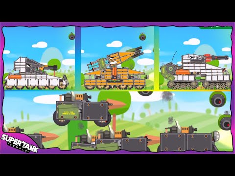 Видео: Tank Game - Комбинация гладиаторских боев 22 уровня P4 "Супер танковый грохот" Мультик про танки.