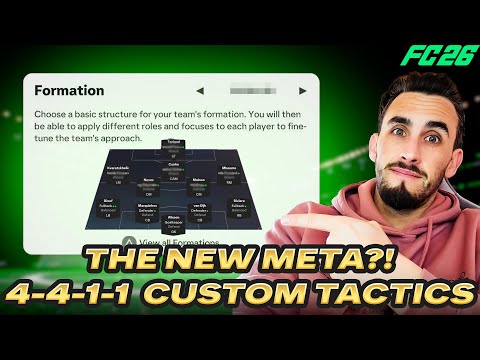 Видео: Эта схема 4-4-1-1 ИЗМЕНИЛА мету.🔥FC 26 Тактика Киану Дж. П.