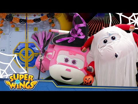 Видео: Хэллоуинская вечеринка на игровой площадке в помещении с призрачной струей 🎃| хэллоуин | История