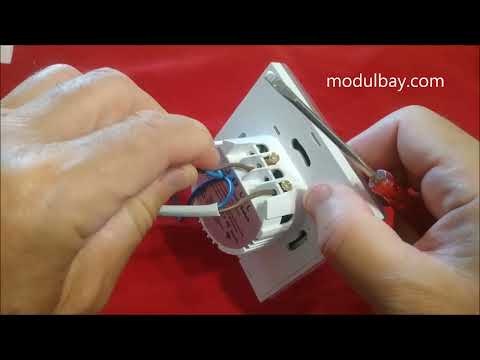 Видео: Сензорен ключ за осветление с дистанционно