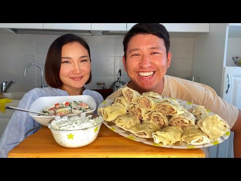 Видео: МУКБАНГ БАГЖАН ВСЁ ВЫСКАЗАЛА В ЛИЦО🥺🥺 ОРАМА ХАНУМ САЛАТ Mukbang не Асмр