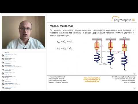 Видео: Реология термопластов. Запись вебинара от 13.04.21