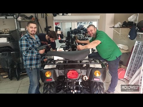 Видео: Леопард предпродажная подготовка (регулировка клапанов) в MotoWest