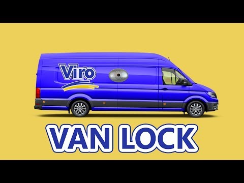 Видео: Замок для грузовых отсеков фургонов Viro Van Lock