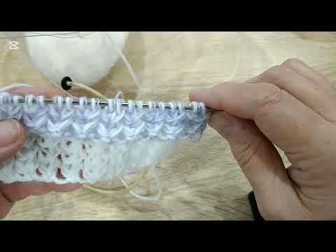 Видео: Идеально простейший узор для шарфа. 
