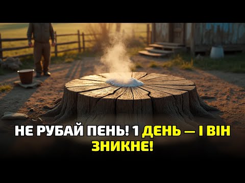 Видео: Я зробив ОДНУ помилку з пнем — і ледве не зіпсував землю! Не повторюй цього!