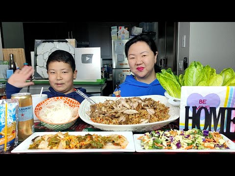 Видео: МУКБАНГ с МИХАИЛОМ! Узбекский ПЛОВ, Чим-чи ПО- Корейски, Витаминный САЛАТ! Есть Ли МИНУСЫ в АМЕРИКЕ?