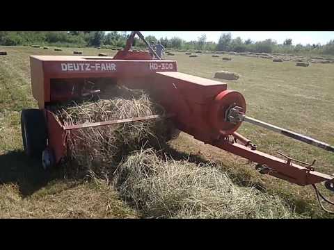 Видео: T-25 плюс тюкопрес,прес підбирач