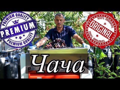 Видео: Чача из винограда, натуральная.