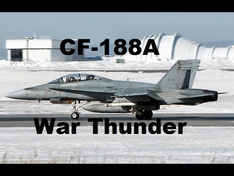 Видео: CF-188A - канадский шершень + новое управление радаром для авиации в War Thunder