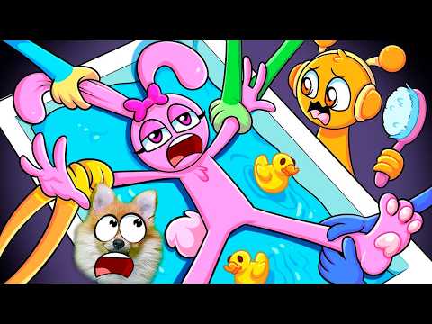 Видео: ПИНКИ боится КУПАТЬСЯ! SPRUNKI Incredibox Poppy Playtime Among Us Лера и Макс