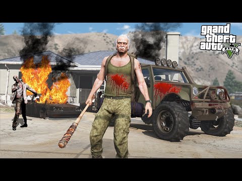 Видео: ОГРАБЛЕНИЕ БАЗЫ ВЫЖИВШИХ ► GTA 5 Зомби Апокалипсис #8
