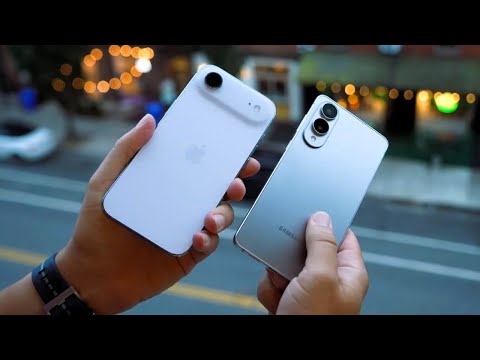 Видео: iPhone Air против Galaxy S25 Edge — кто придумал тонкий дизайн?