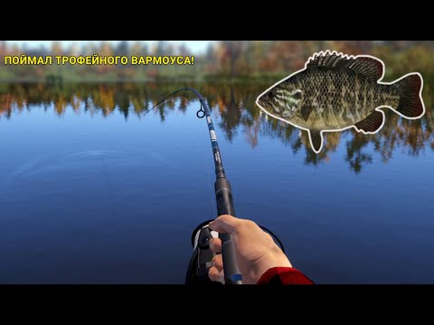 Видео: ПОЙМАЛ ТРОФЕЙНОГО ВАРМОУСА! ЭТО ЛУЧШАЯ ПРИМАНКА ДЛЯ ОЗЕРА ЛОСИНОЕ!