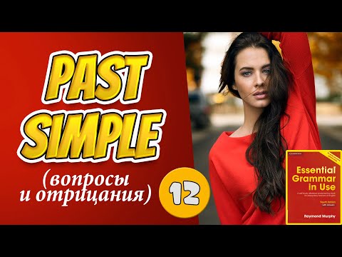 Видео: Тренажёр по учебнику Мёрфи (красный). Начальный уровень. Past Simple. Вопросы и отрицания #12