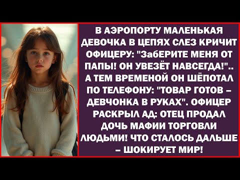 Видео: ДЕВОЧКА В АЭРОПОРТУ КРИЧИТ: "СПАСИТЕ ОТ ПАПЫ!" ОФИЦЕР РАСКРЫЛ УЖАС: ОНА – "ТООВАР" ДЛЯ МАФИИ!