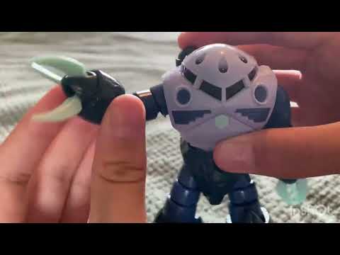 Видео: Обзор на фігурку із аніме гандам ( зʼгок)