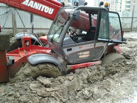 Видео: Manitou  Замена масла в двигателе Perkins