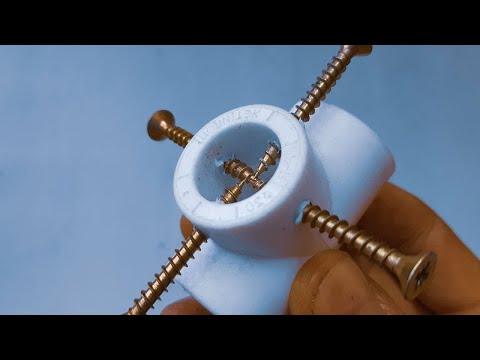 Видео: ТРИ ПОЛЕЗНЫЕ ИДЕИ ИЗ ПЛАСТИКОВЫХ ТРУБ! НЕ ВЫБРАСЫВАЙТЕ ОСТАТКИ ПВХ ТРУБ!