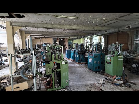 Видео: Не вошедшие кадры с заброшенной носочно-чулочной фабрики во Франции