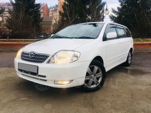 Видео: Краткий обзор а/м Тойота Королла Филдер 2001 г/в