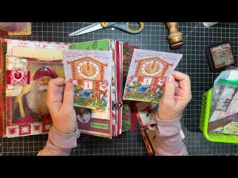 Видео: Творите вместе! — Завершаем рождественский дневник гнома! — Часть 3