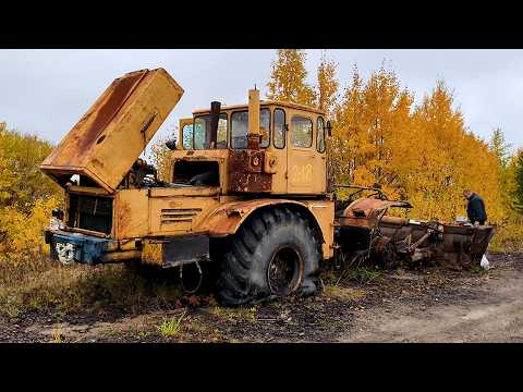Видео: Судьба разбитая в дугу / К-700 из заброшенной ИК