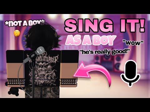 Видео: Притворяюсь мальчиком в Sing It