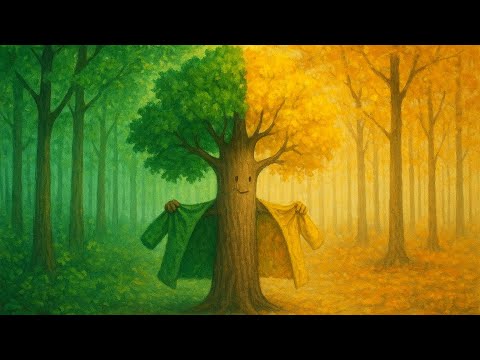 Видео: Ось і дерева міняють свій одяг на осінній 