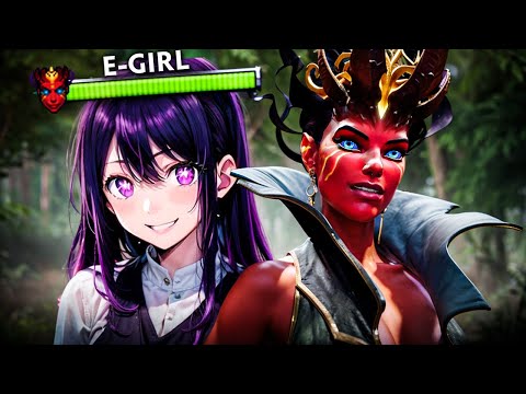 Видео: ЗАКАЗАЛ ТУ САМУЮ E-GIRL В DOTA 2