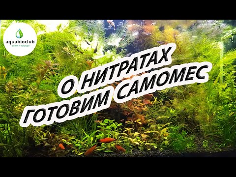 Видео: Нитраты в аквариуме. Готовим самомес.