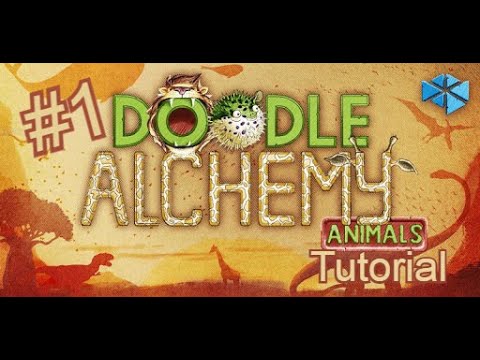 Видео: Игра | Doodle alchemy animals | #1 | #начало #guide