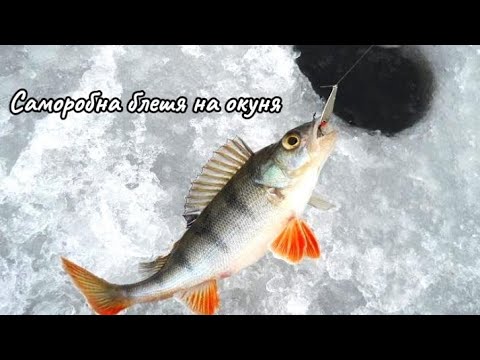 Видео: Саморобна блешня на окуня | Гра блешні у воді.