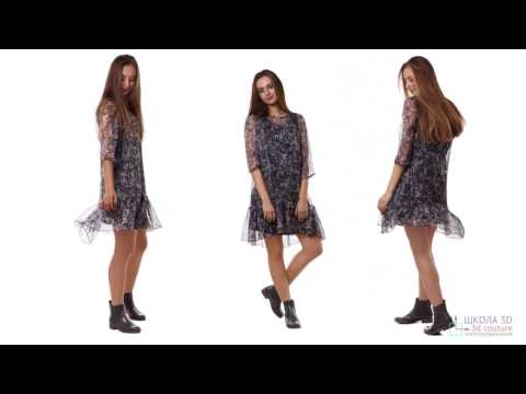 Видео: Мастер-класс по изготовлению шифонового платья с внутренним платьем-майкой