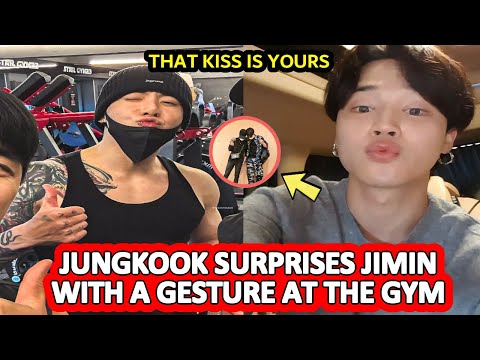 Видео: 💘 Поцелуйчик для тебя? 😳 – JUNGKOOK удивил JIMINA в ЗАЛЕ 😍