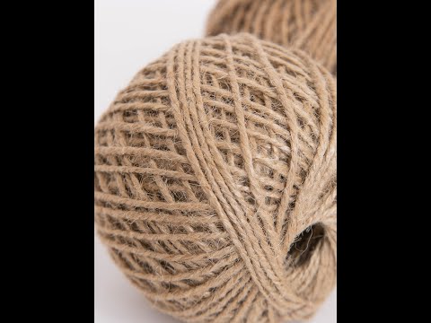Видео: Как выбрать качественный шпагат джутовый для рукоделия
