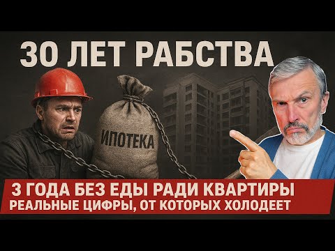 Видео: Чтобы купить квартиру в 2025 — нужно не есть 3 года. Официальная статистика шокирует!