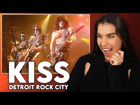 Видео: Столько энергии!! Первая реакция на Kiss — «Detroit Rock City»