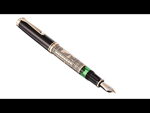 Видео: Обзор перьевой ручки Pelikan M900 Toledo