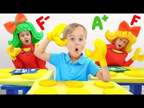 Видео: Приключение в Лего школе для детей!