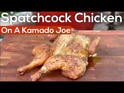 Видео: Курица Спэтчкок — идеальная курица на гриле Камадо